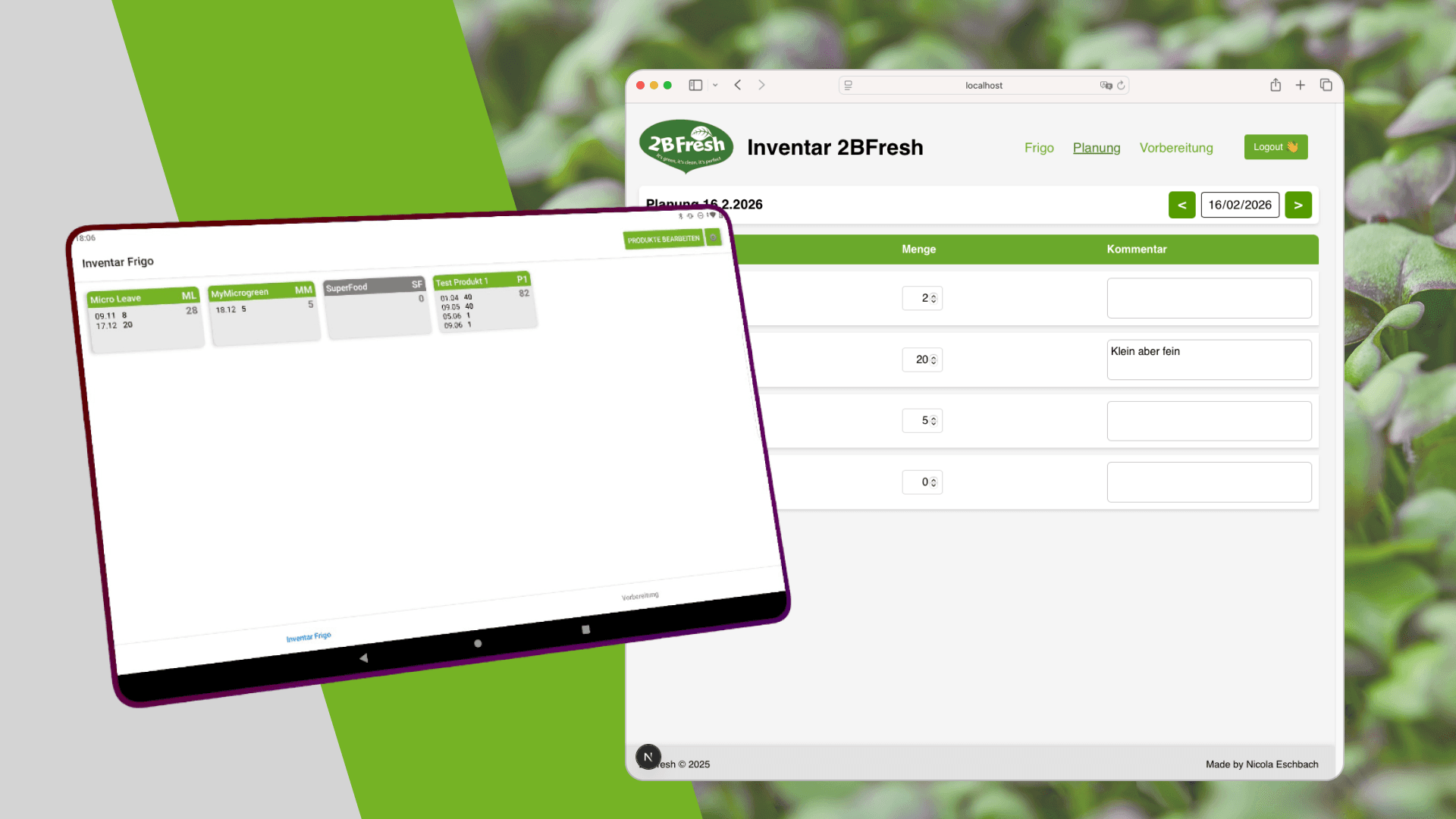 Inventory App Screenshots